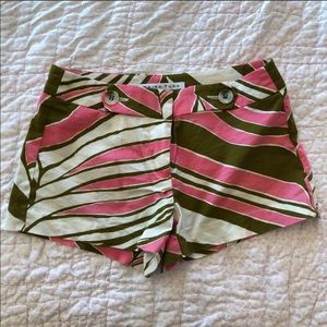 Trina Turk printed shorts size 0